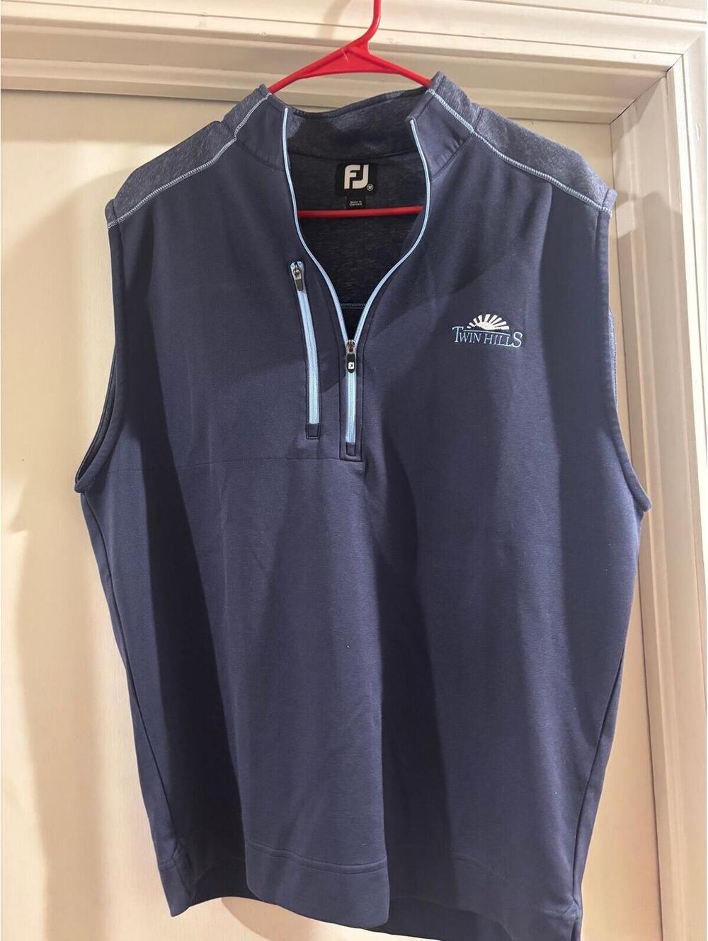 Men's Foot Joy 1/4 Zip Golf Vest Medium